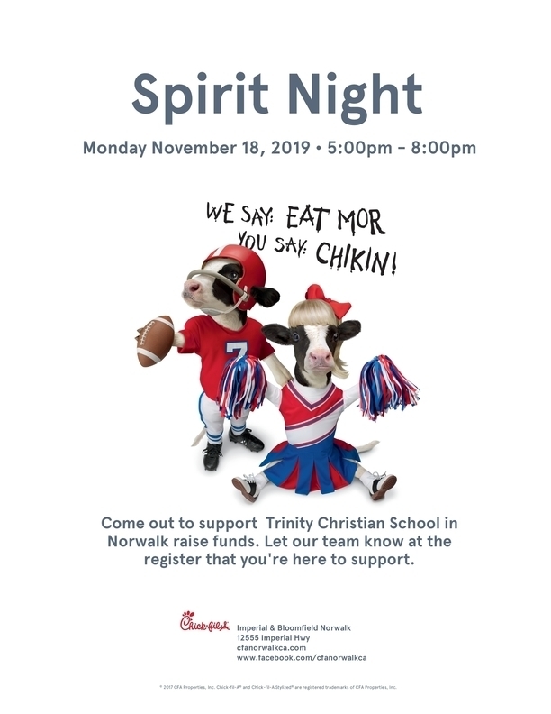 Chick-fil-a fundraiser